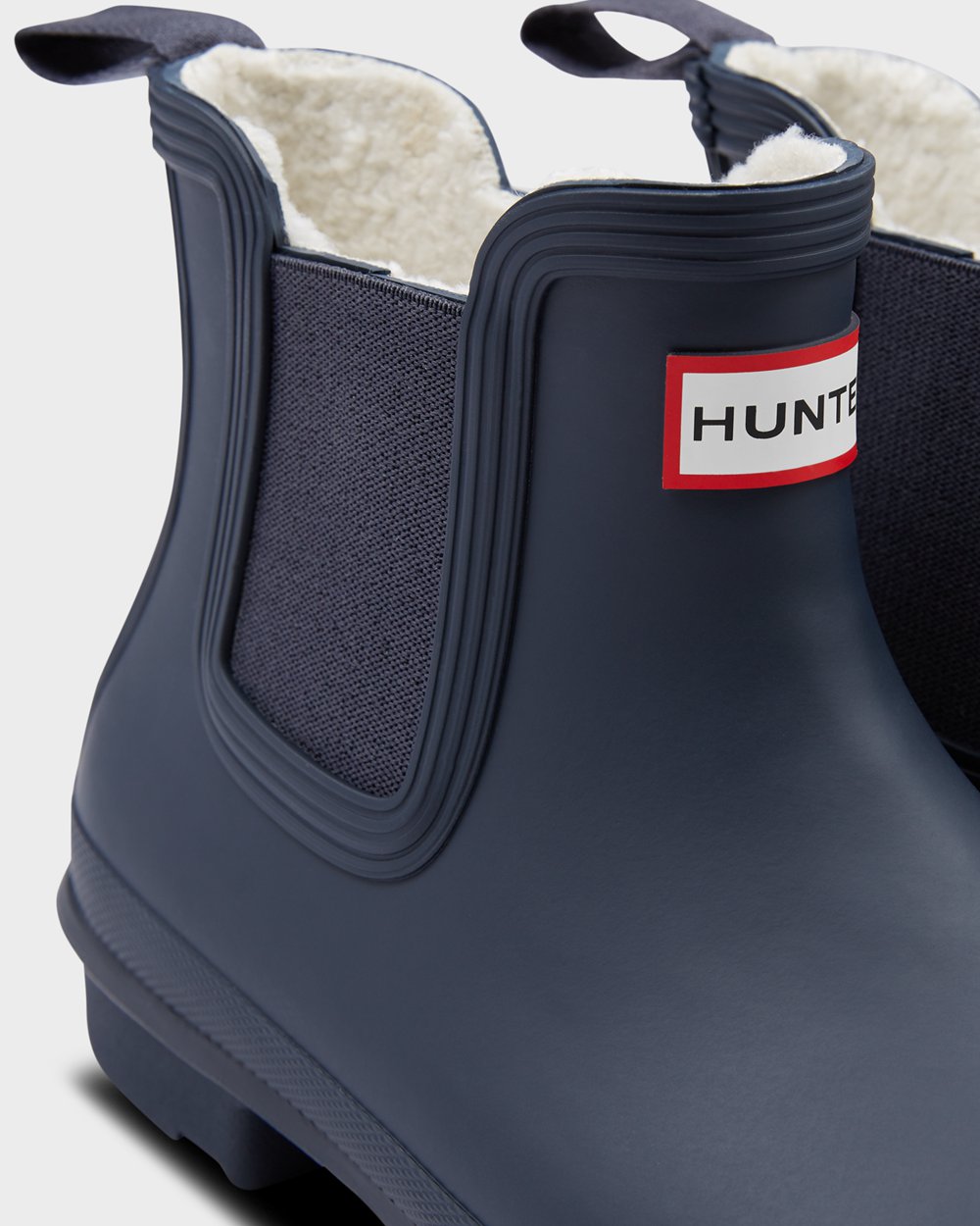 Women Hunter Original Insulated | Chelsea Boots Navy | NZ-15269-GZYP